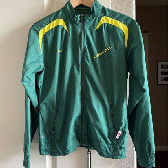 Women’s Nike U of O (University of Oregon) Ducks Full Zip Wind Breaker-Size S - Picture 8 of 8